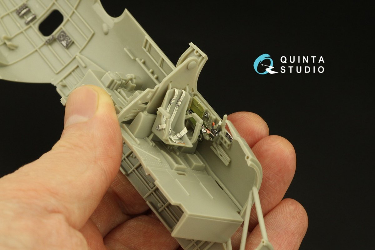 Quinta Studio QD48359 TBF-1 Avenger 3D-Printed &amp;amp; colored Interior on decal paper (Academy) 1/48 – image 8