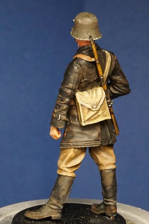 ToRo Model 35F126 Wrzesień 1939 - Żołnierz 10 Płk. Strzelców Konnych / September 1939 - Polish Soldier, 10 Mounted Rifle Reg.(mot) Figurine with decals / Two different heads included 1/35 – immagine 6