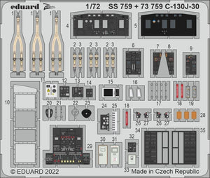 Eduard BIG72168 C-130J-30 PART I ZVEZDA 1/72 – immagine 5