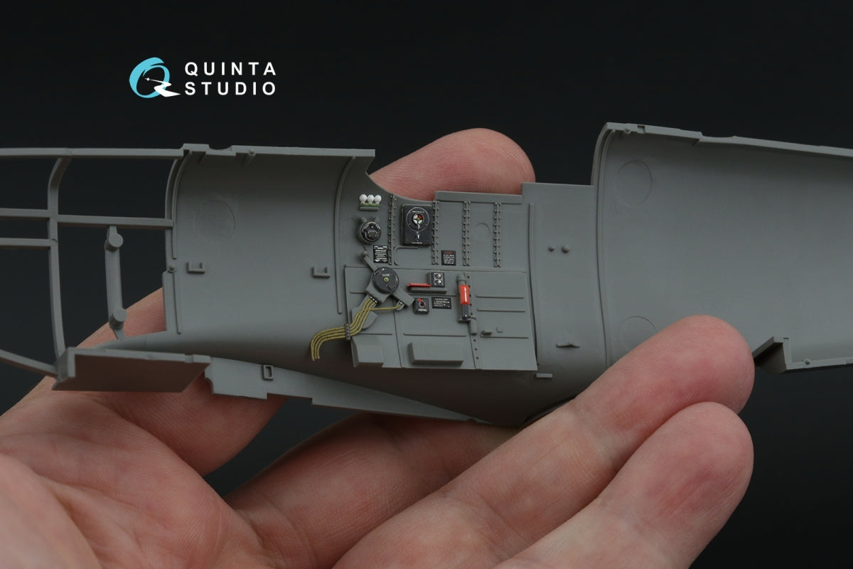 Quinta Studio QD35133 Spitfire Mk. Vb 3D-Printed coloured Interior on decal paper (Border model) 1/35 – zdjęcie 10