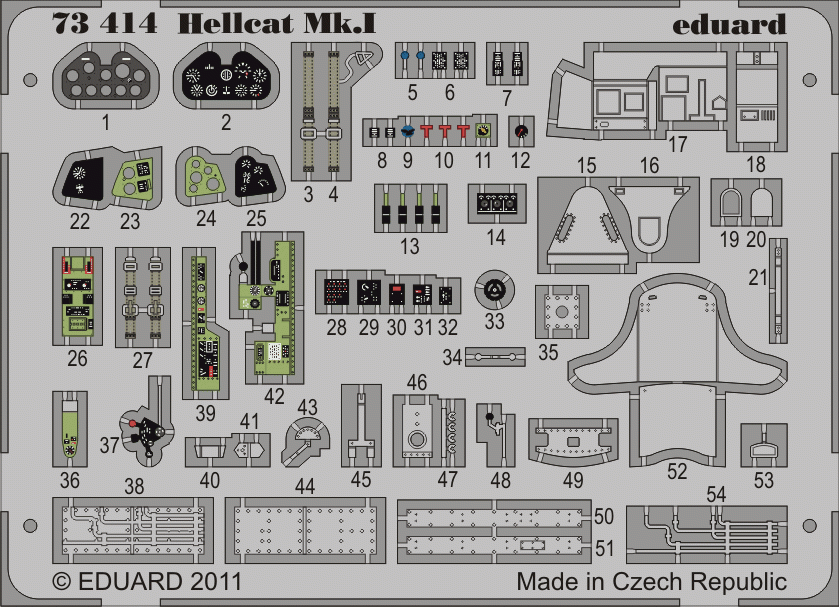Eduard 73414 Hellcat Mk. I SA 1/72 EDUARD – image 2