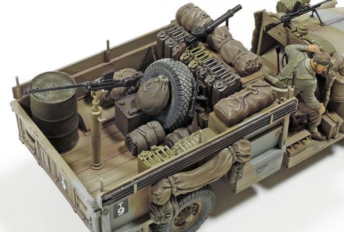 Tamiya 32407 British LRDG Command Car North Africa (w/7 Figures) 1/35 – zdjęcie 3