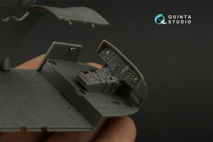 Quinta Studio QDS-48431 Westland Sea King HU.5 3D-Printed &amp;amp; coloured Interior on decal paper (Airfix) (Small version) 1/48 – immagine 9