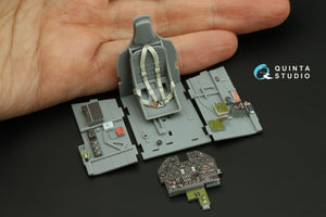 Quinta Studio QD32214 P-40M WarHawk 3D-Printed coloured Interior on decal paper (Trumpeter) 1/32 – zdjęcie 10
