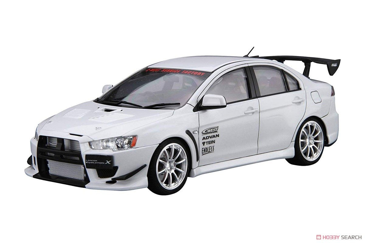 Aoshima 05897 Mitsubishi Lancer Evo &amp;#39;07 1/24 – zdjęcie 4