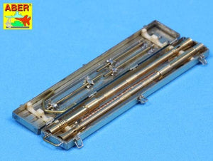 Aber 35L-089 Set of 2 German 2cm L/65 gun barrel for Flak 38 with storage box 1/35 – zdjęcie 8
