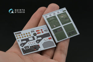 Quinta Studio QD35094 Patriot Abschussrampe auf 15t mil gl BR A1 3D-Printed &amp;amp; coloured Interior on decal paper (Trumpeter) 1/35 – zdjęcie 6