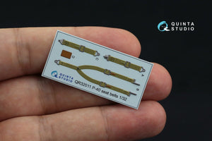 Quinta Studio QD32132 P-40B 3D-Printed &amp;amp; coloured Interior on decal paper (GWH) 1/32 – zdjęcie 4