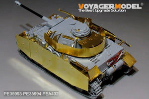 Voyager Model PE35993 WWII German Pz.Kpfw.IV Ausf.G（LateProduction）Basic For Border 35001 1/35 – zdjęcie 12