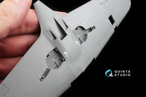 Quinta Studio QD48034 P-39Q/N 3D-Printed &amp;amp; colored Interior on decal paper (for Hasegawa kit) 1/48 – image 6