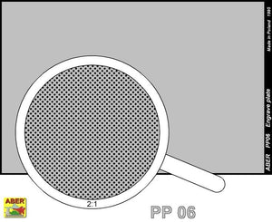 Aber PP06 Engrave plate (88 x 57mm) - pattern 06 – zdjęcie 2