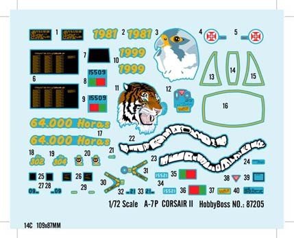 Hobby Boss 87205 A-7P Corsair II 1/72 – image 2