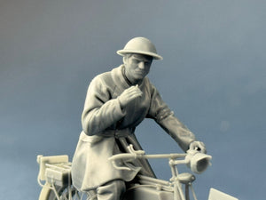 Copper State Models F32-064 British Dispatch Rider on a short break (Motorcycle not included) 1/32 – zdjęcie 3