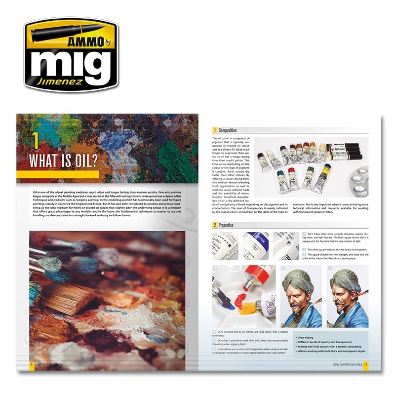 Ammo of Mig 6043 MODELLING GUIDE: HOW TO PAINT WITH OILS EN – zdjęcie 5