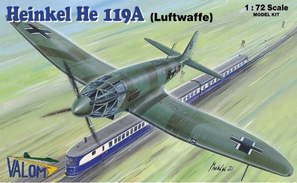 Valom 72110 Heinkel He 119A Luftwaffe 1/72
