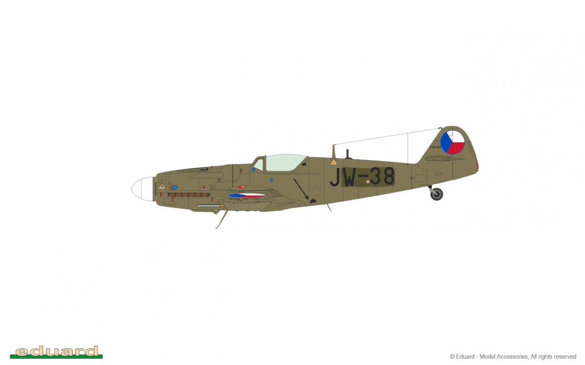 Eduard 7471 Avia S-199 bubble canopy 1/72 – zdjęcie 9