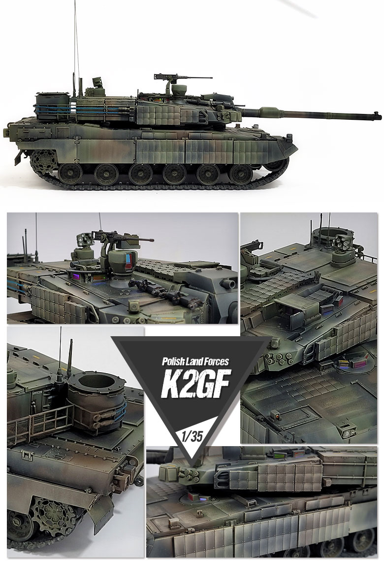 Academy 13560 Polish Land Forces K2GF 1/35 – image 6