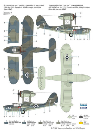 Maquette Special Hobby 72429 Supermarine Sea Otter Mk.I « Service Seconde Guerre mondiale » au 1/72 – image 2