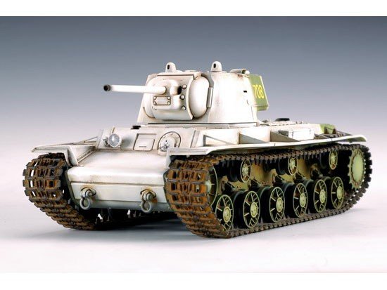 Trumpeter 00359 Russia KV-1 model 1942 Heavy Cast Turret Tank 1/35 – image 2