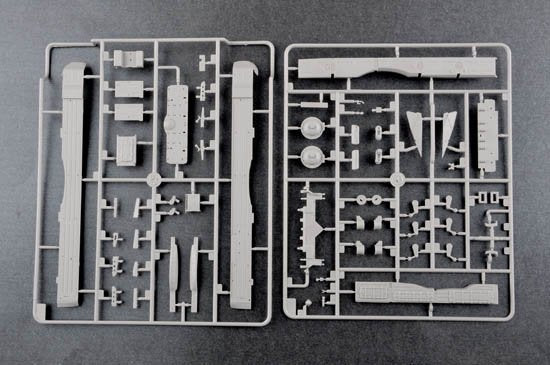 Trumpeter 05599 Russian T-72B/B1 MBT (w/kontakt-1 reactive armor) 1/35 – imagen 11