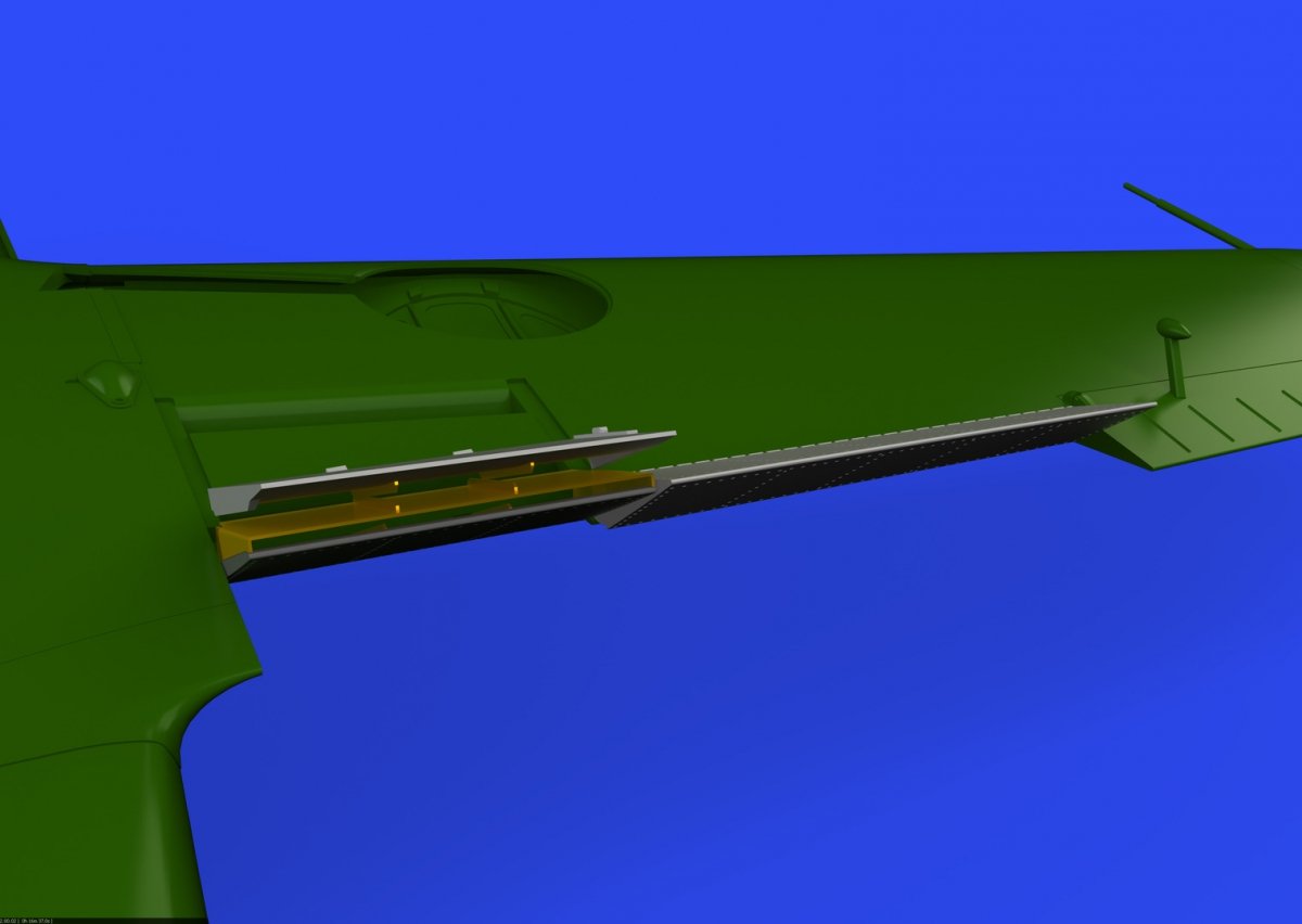 Eduard 648291 Bf 109F landing flaps EDUARD 1/48 – zdjęcie 5