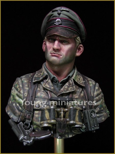 Young Miniatures YM1831 German Waffen SS Officer 1944 1/10 – zdjęcie 2