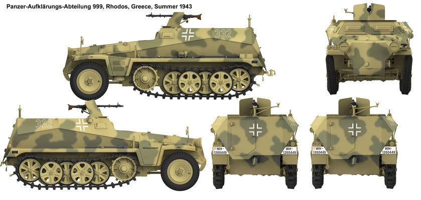 Das Werk DW16018 Sd.Kfz. 250/1 Ausf. A 1/16 – zdjęcie 6