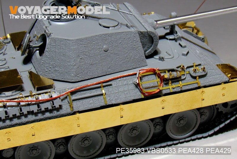Voyager Model PE35983 WWII German Panther D Tank Late version Basic For TAKOM 2104 1/35 – zdjęcie 16