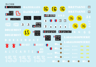 Star Decals 35-C1008 AMX-13 Chaffee &amp;amp; AMX-13 SS-11 1/35 – zdjęcie 2
