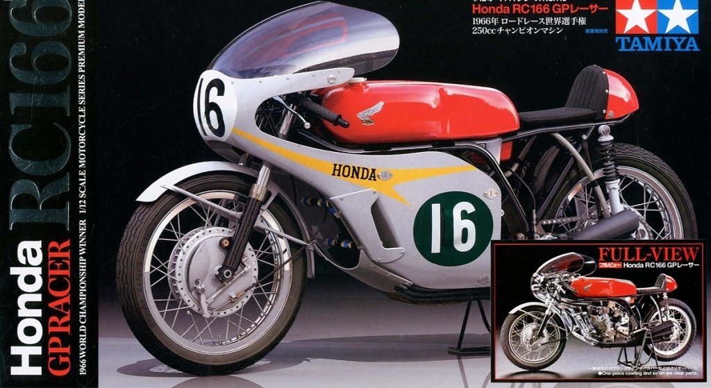 Tamiya 14127 Honda RC166 Full View 1/12