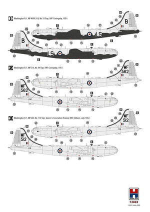 Hobby 2000 72069 Washington B.1 ( ACADEMY + CARTOGRAPH + MASKS ) 1/72 – image 5