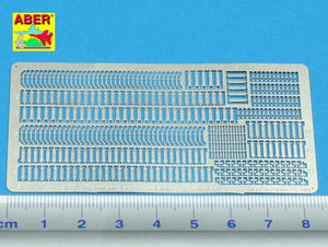 Aber 35A093 German clasps and clamps (2nd choice) 1/35 – zdjęcie 2