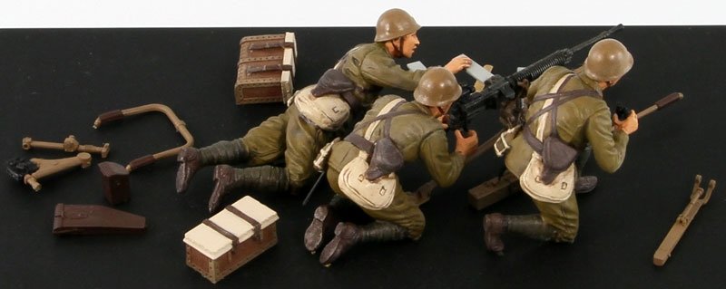 Pit-Road G39 IJA Type 92 Heavy Machine Gun with Figure 1/35 – zdjęcie 6