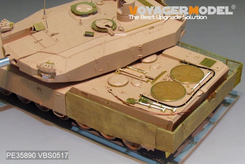 Voyager Model PE35890 Modern German Leopard2A4 Revolution 1 MBT Basic for TIGER 1/35 – zdjęcie 4