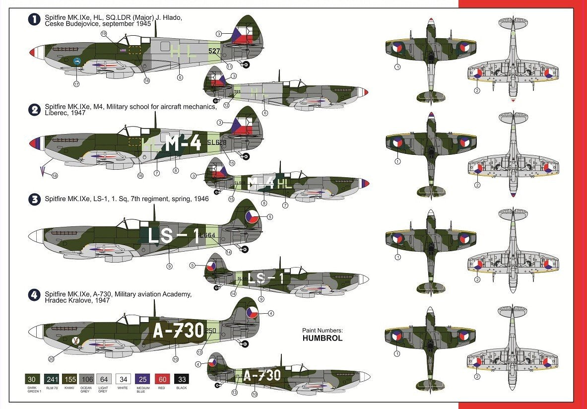 AZ Model AZ7413 Supermarine Spitfire Mk.IXe 1/72 – zdjęcie 2
