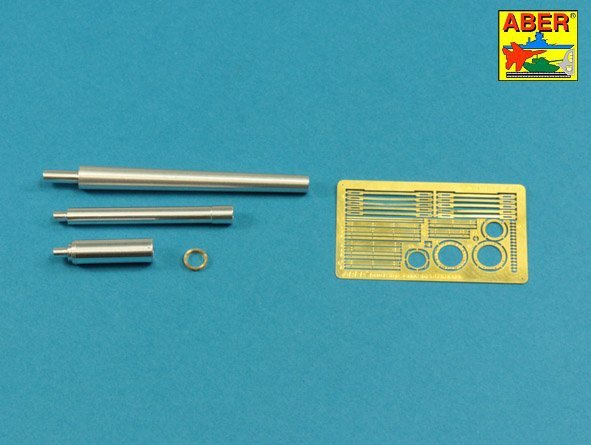 Aber 35L-250 125mm 2A46 Barrel for Russian Tank T-64 &amp;amp; T-72A (For Trumpeter) 1/35