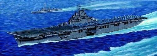 Trumpeter 05602 U.S. Aircraft Carrier CV-9 Essex 1943 1/350