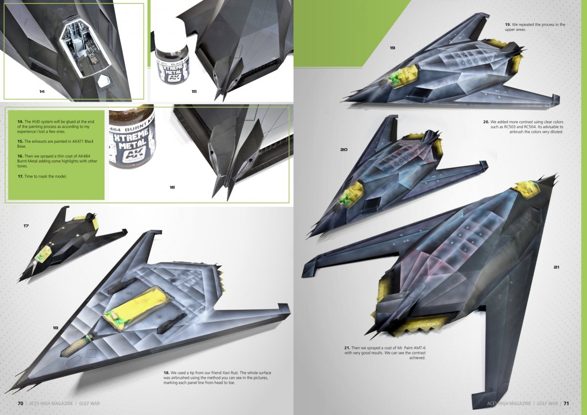 AK Interactive AK2927 ACES HIGH ISSUE 13: THE GULF WAR English – zdjęcie 2
