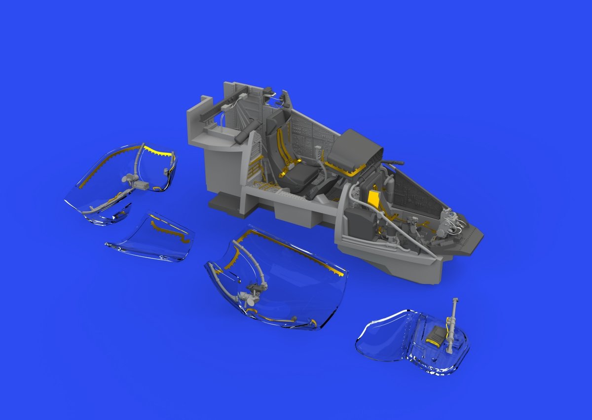 Eduard 648697 Mi-24D cockpit ZVEZDA 1/48 – zdjęcie 5
