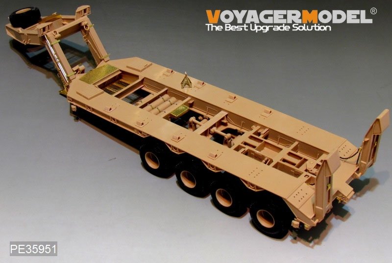 Voyager Model PE35951 Modern US Army M911 C-HET &amp;amp;M747 Heavy Equipment Semi-Trailer For MENG SS-013 1/35 – zdjęcie 29