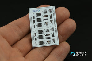 Quinta Studio QD48307 Eurofighter twin seater 3D-Printed coloured Interior on decal paper (Revell) 1/48 – zdjęcie 10