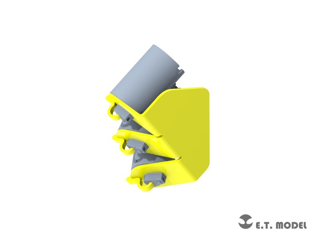ET Model P35-210 Smoke launcher for WWII German Tank (Late version) ( 3D Printed ) 1/35 – image 3