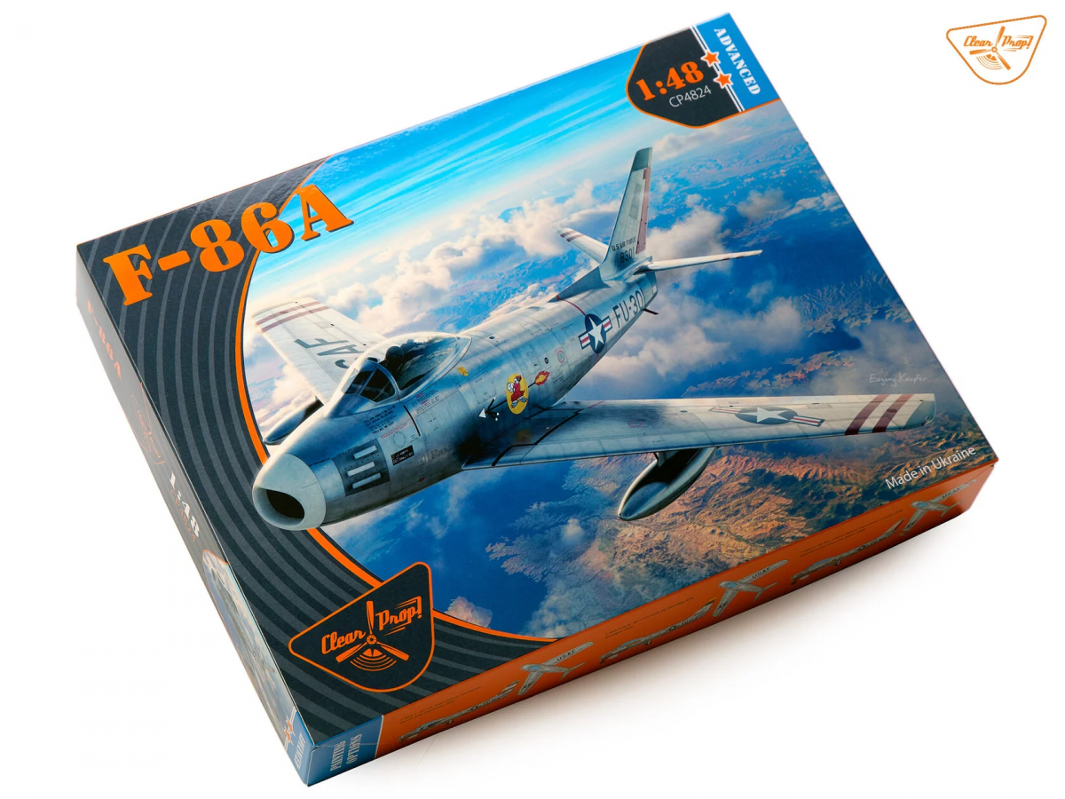 Clear Prop! CP4824 F-86A Sabre ADVANCED KIT 1/48 – zdjęcie 2