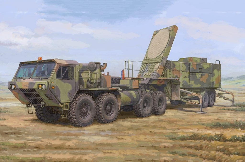 Trumpeter 07159 MPQ 53 C-Band Tracking Radar 1/72