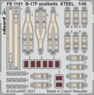 Eduard BIG49298 B-17F part I HK Models 1/48 – zdjęcie 6