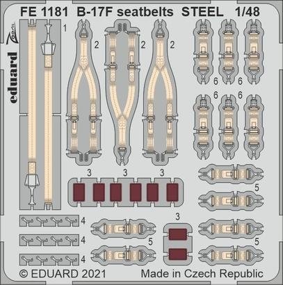 Eduard BIG49298 B-17F part I HK Models 1/48 – zdjęcie 6