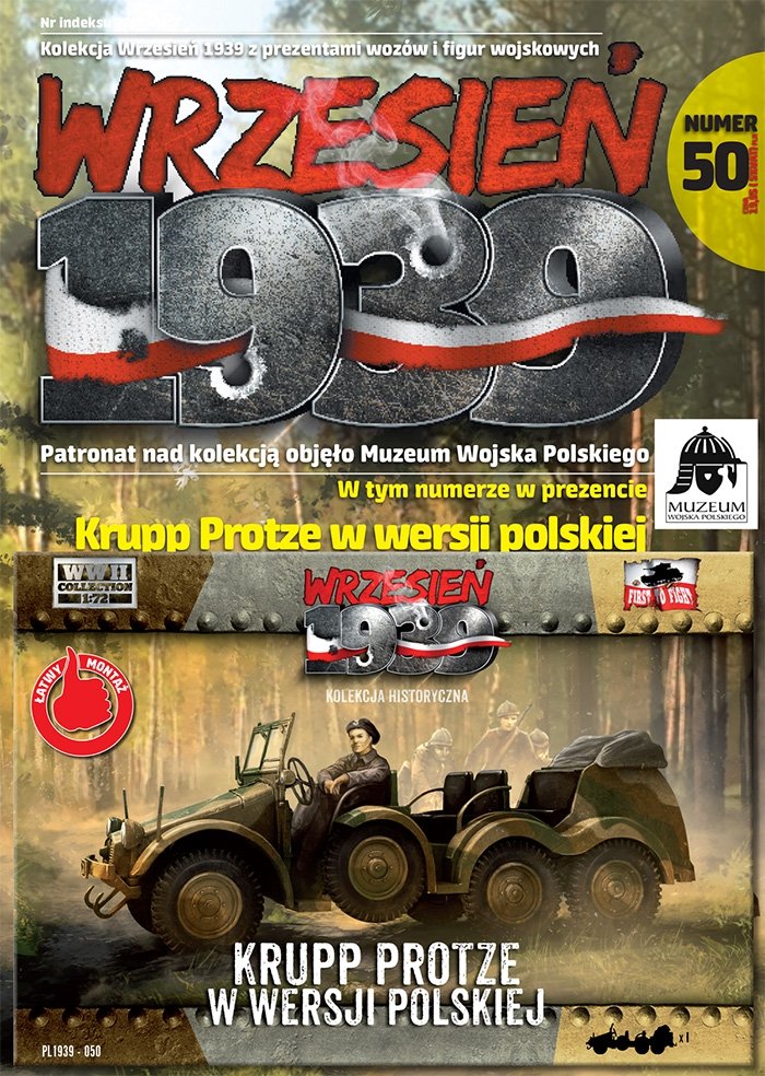 First to Fight PL050 Krupp Plotze in Polish version (1/72)