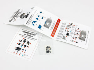 Red Fox Studio QS-48029 Messerschmitt Bf 109G-6 with WFR.GR.21 Rocket panel Tamiya 1/48 – image 3