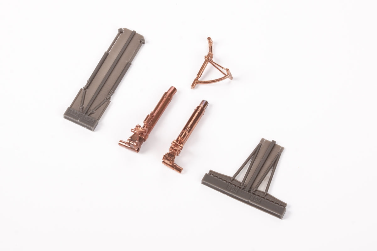 Eduard 6481022 B-17F undercarriage legs BRONZE EDUARD 1/48 – zdjęcie 3