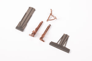 Eduard 6481022 B-17F undercarriage legs BRONZE EDUARD 1/48 – zdjęcie 3